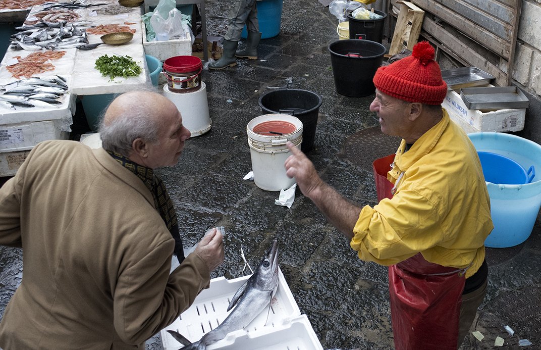 Market fish sicily, Boris Zhitomirsky