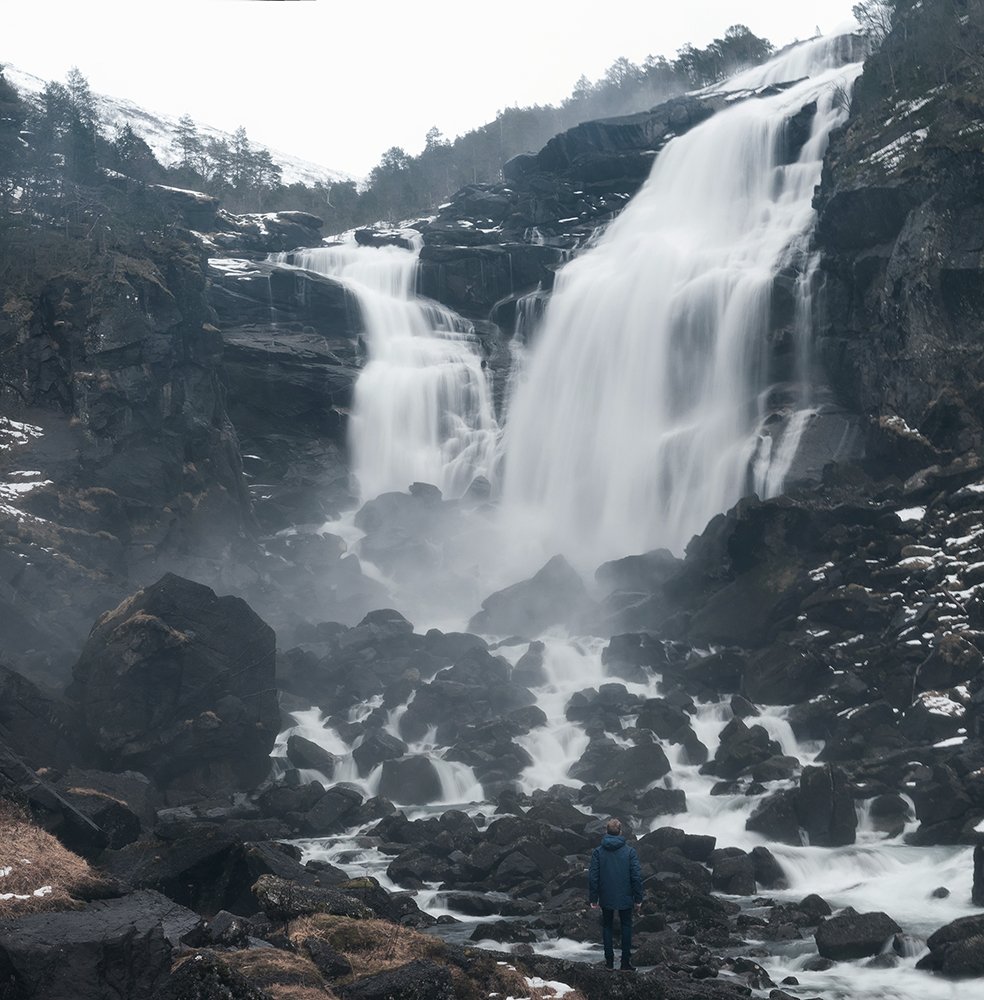 Nyastolfossen Норвегия, Казаков Петр