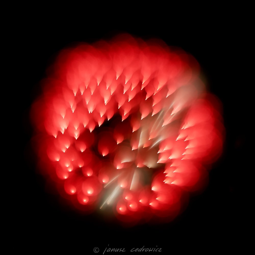 firework, fireworks, feuerwerk, explosion, sky, night, light, color, colors, colorful, abstract, art, Janusz Cedrowicz
