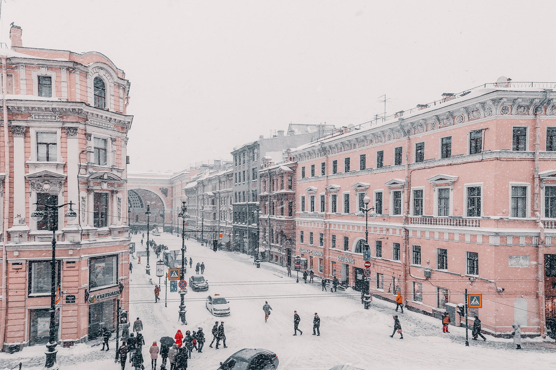 winter, russia, snow, спб, зима, снег, Андрей Михайлов