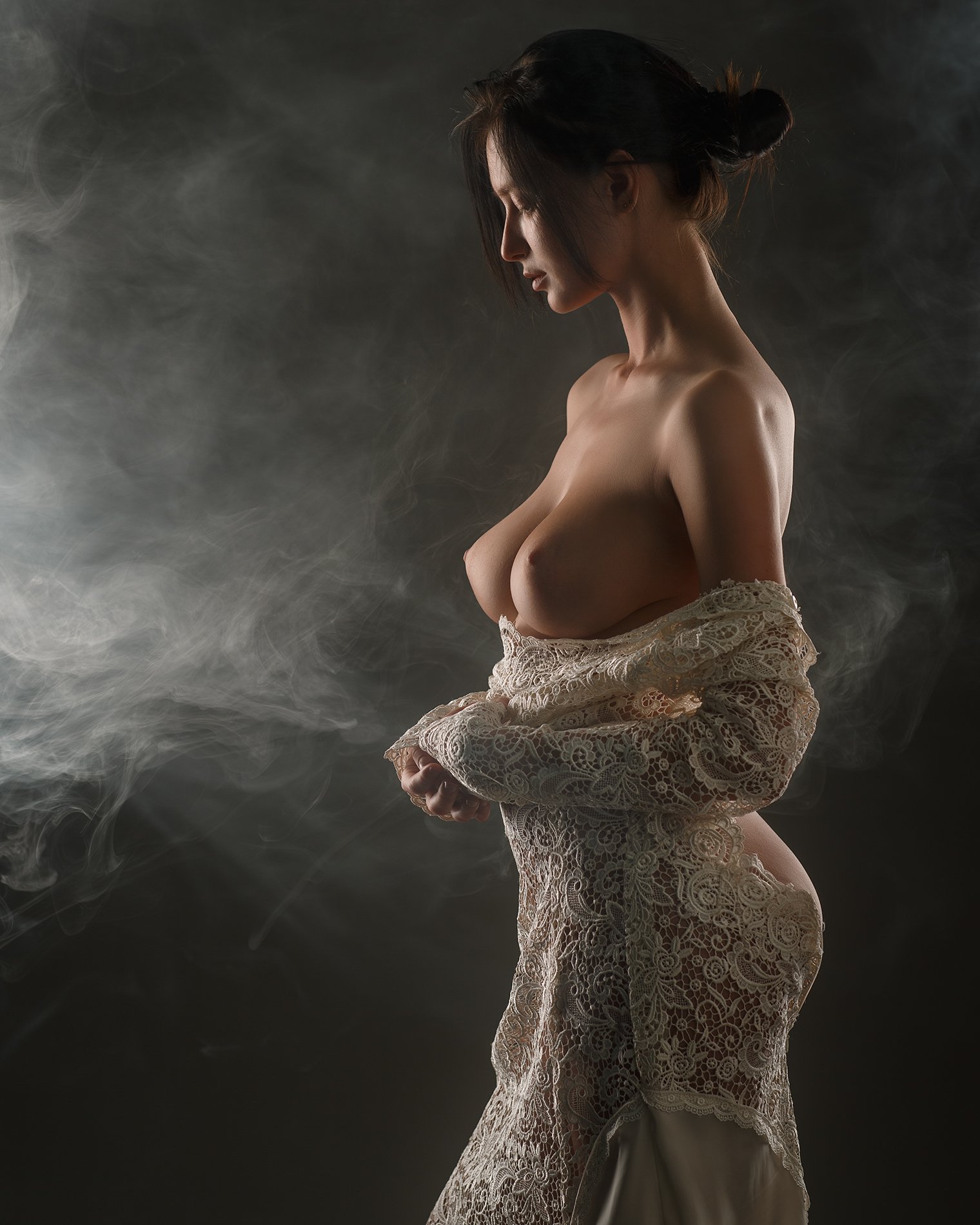 sexy girl body sensual smoke erotic, Сергей Сорокин