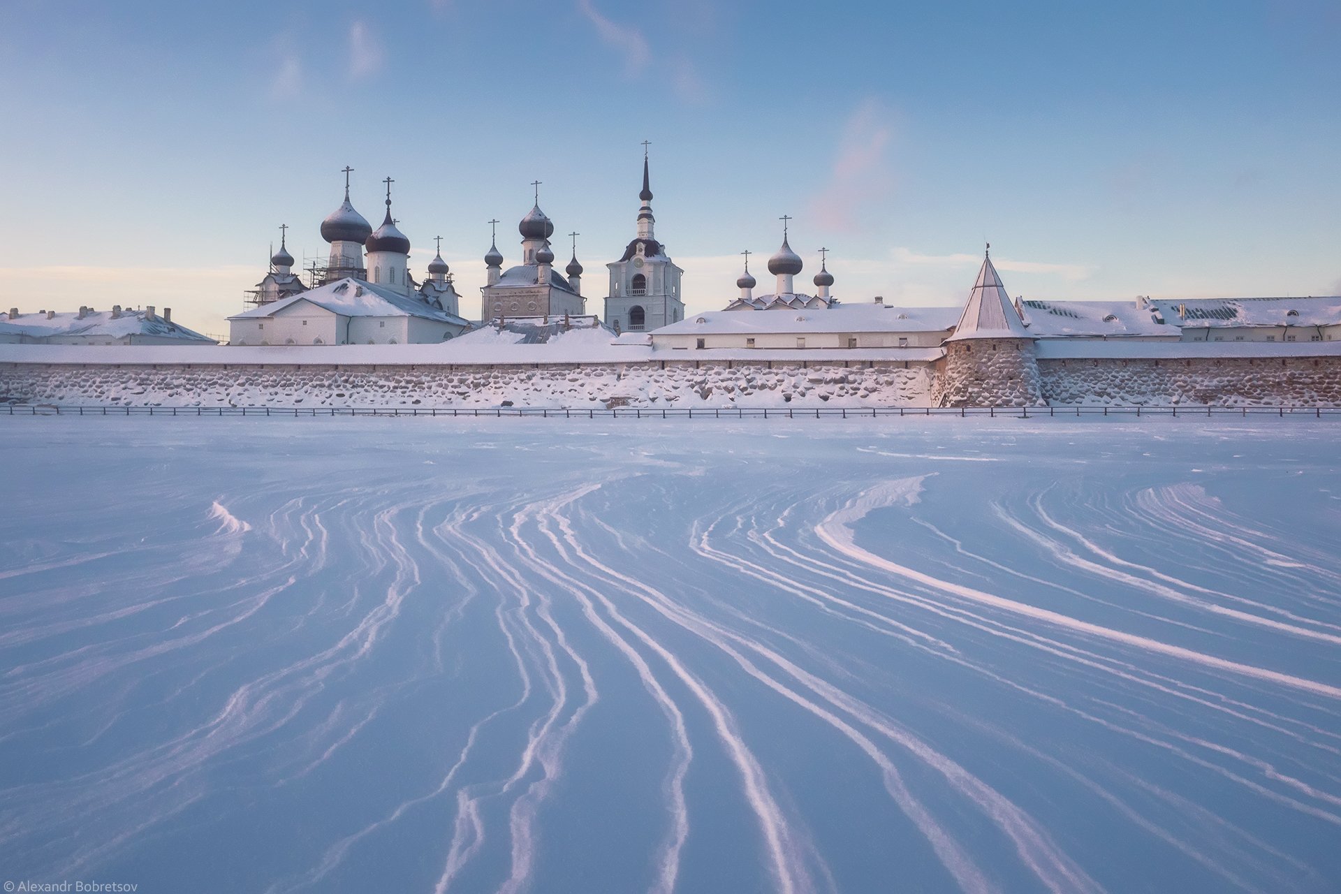 соловки, первый лед, монастырь, святое озеро, Александр Бобрецов