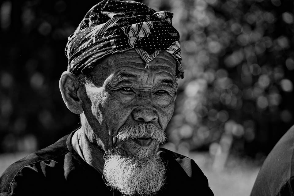 #portrait #black & white #grandfather #face, Angga