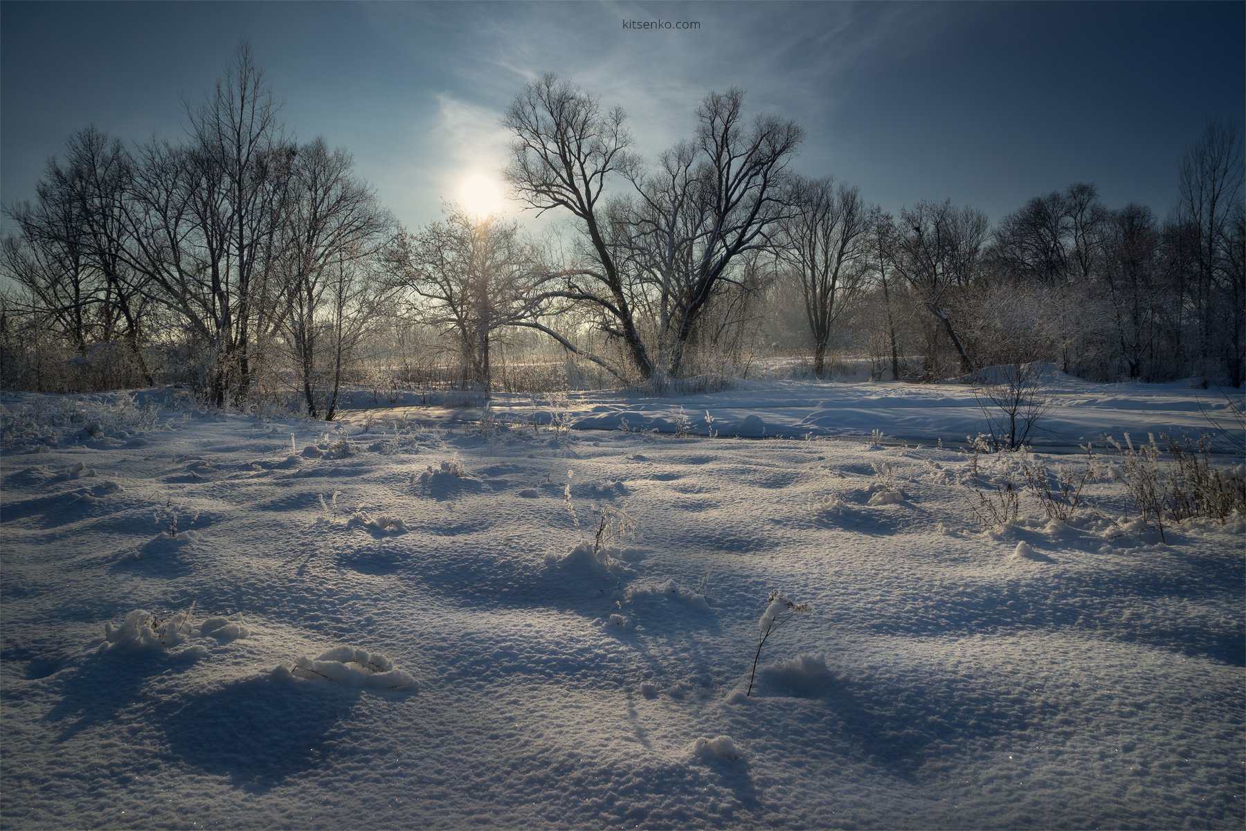 зима, день, мороз, солнце, снег, сугроб, Александр Киценко