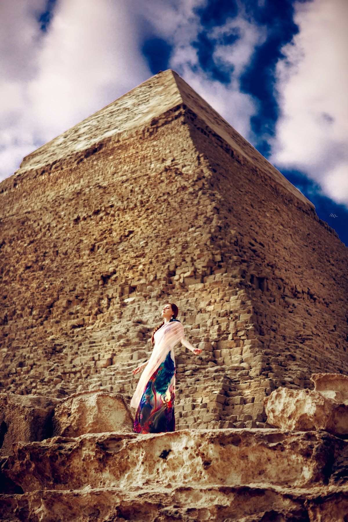 woman, portrait, egypt, pyramide, Руслан Болгов (Axe)