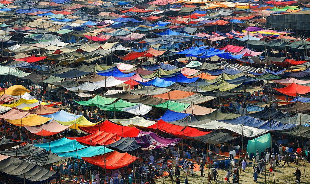 палатки, цвет, шапито, арлекин, праздник, бангладеш, ALLA SOKOLOVA