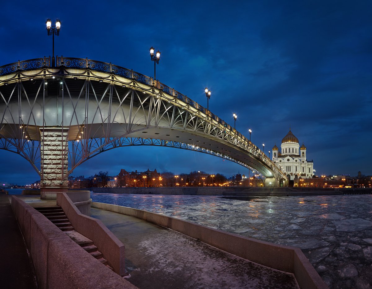 патриарший, мост. панорама 17 кадров, Валерий Шейкин