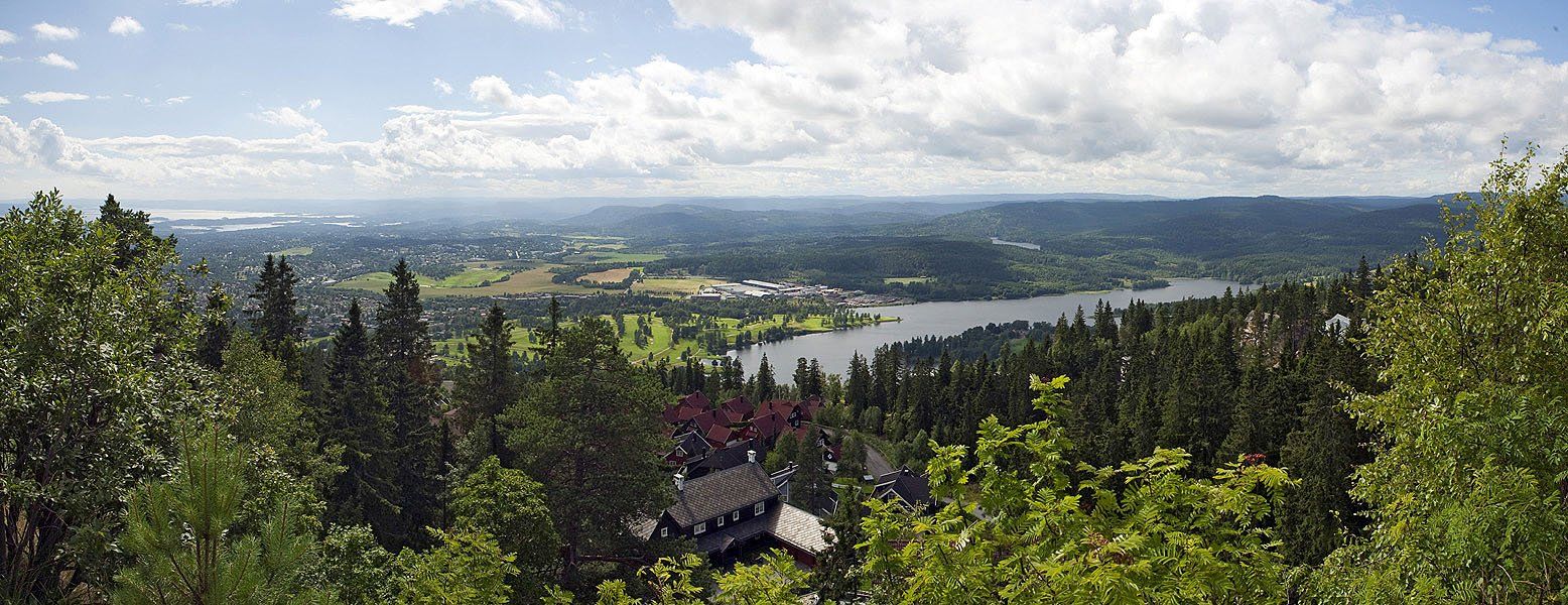 панорама, пейзаж, осло, норвегия, горы, фъорды, Дмитрий Краснов