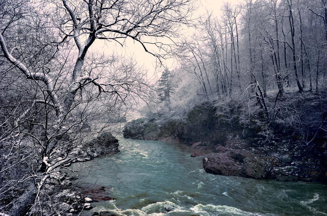 река , весна , пейзаж , восход , кавказ, Ерёменко Леонид