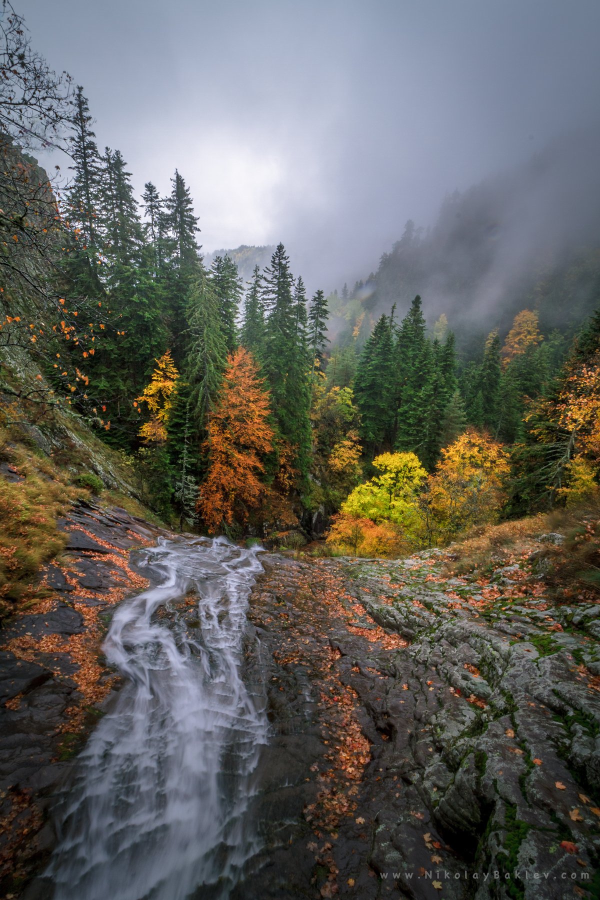 Autumn, Rhodope, Waterfall, Canyon, Bulgaria, Landscapes, Balkan, , Николай Бъклев