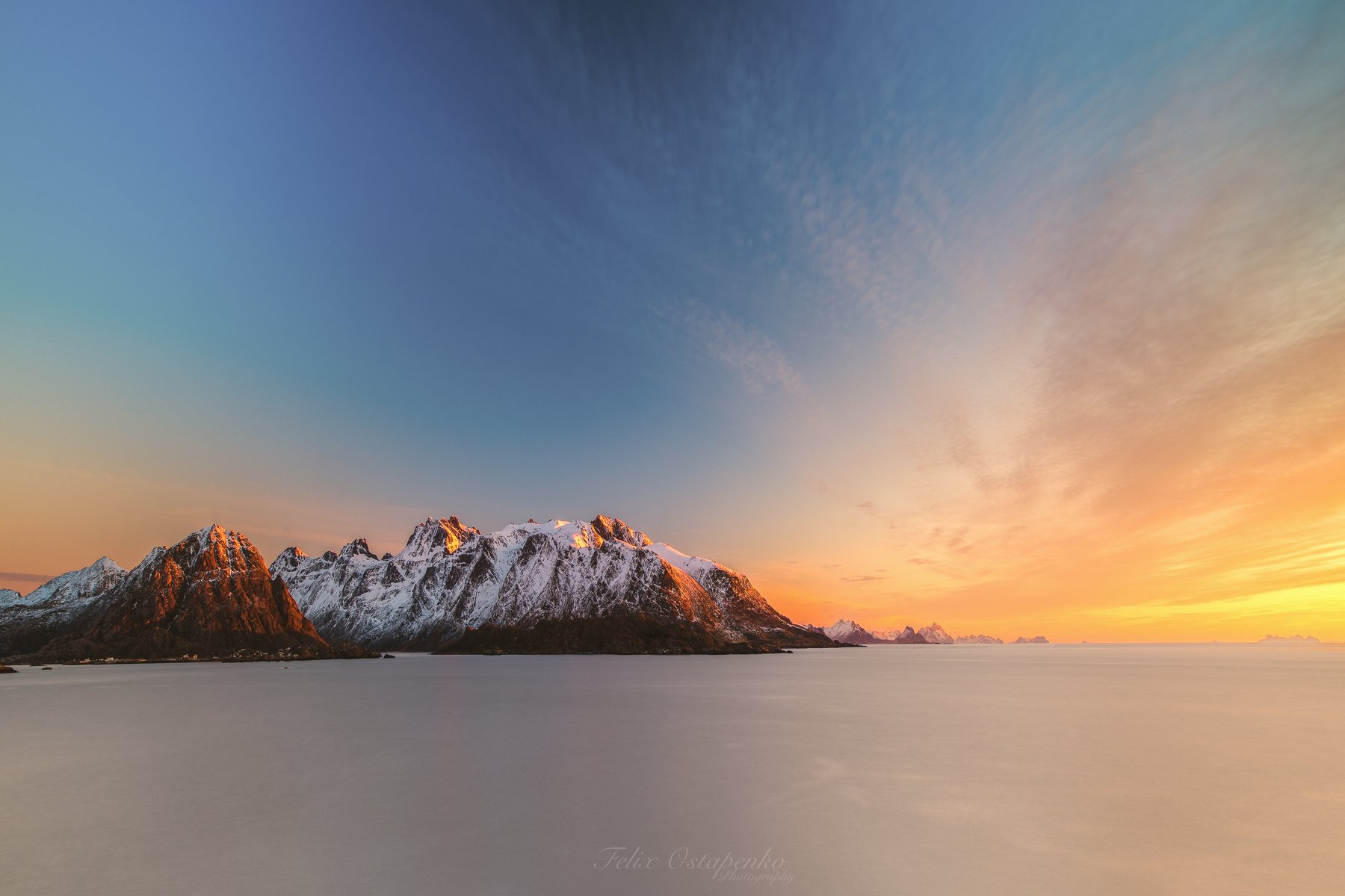 lofoten,norway,sunrise,sky,clouds,mountains,zeiss milvus 21mm, Felix Ostapenko