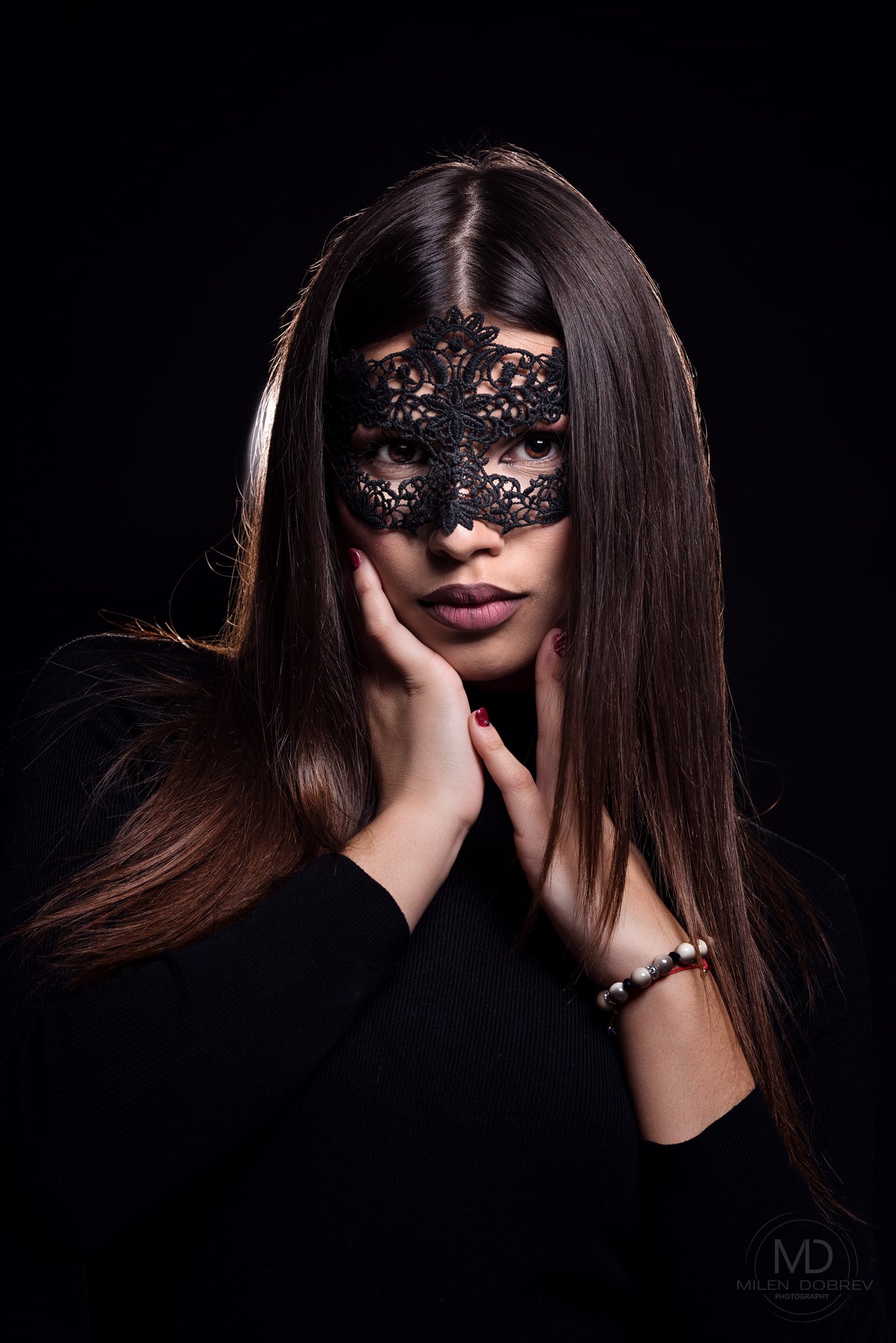 model, mask, beauty, Милен Добрев