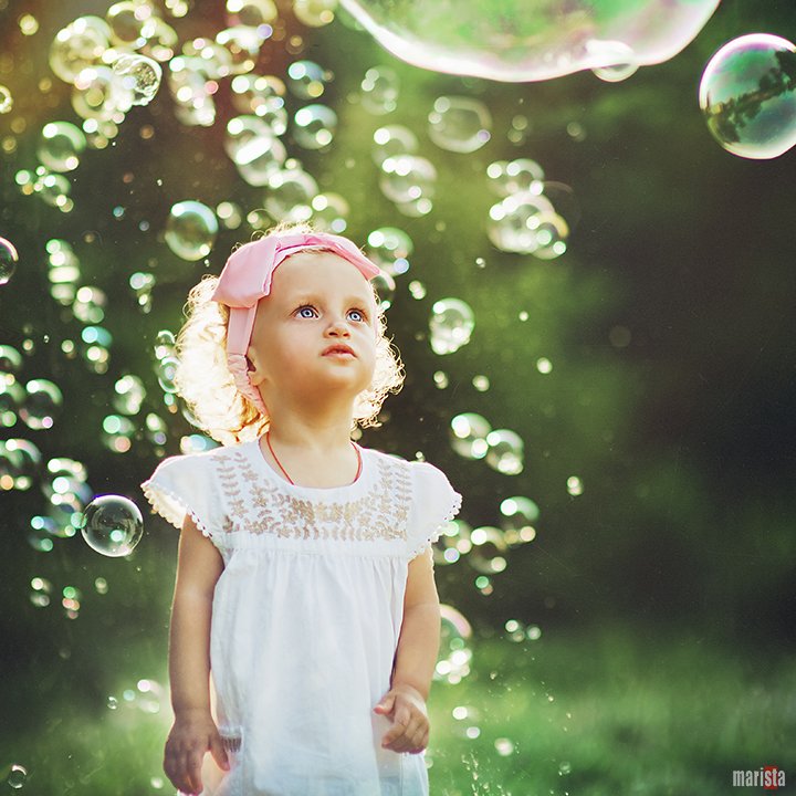 пузыри, лето, ребенок, кудри, девочка, семья, солнце, Мария Стадникова