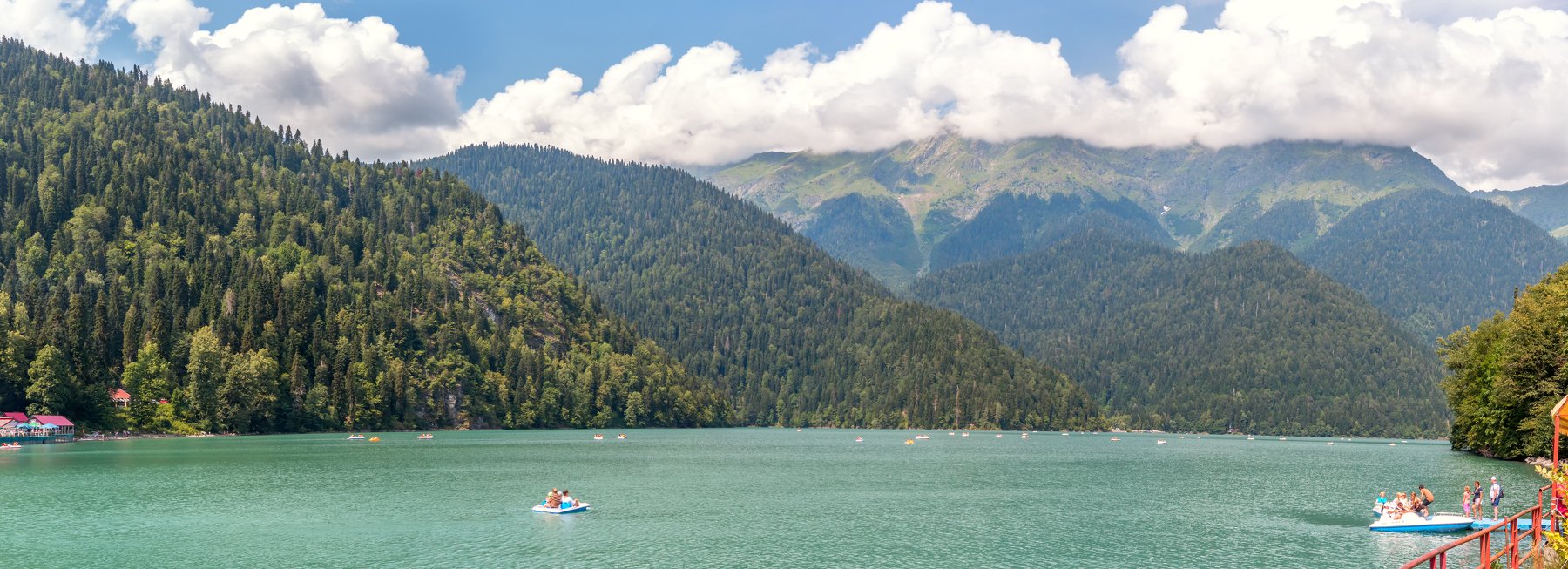 Абхазия,Рица,озеро,горы,панорама,путшествия,отдых, Дулов Валерий