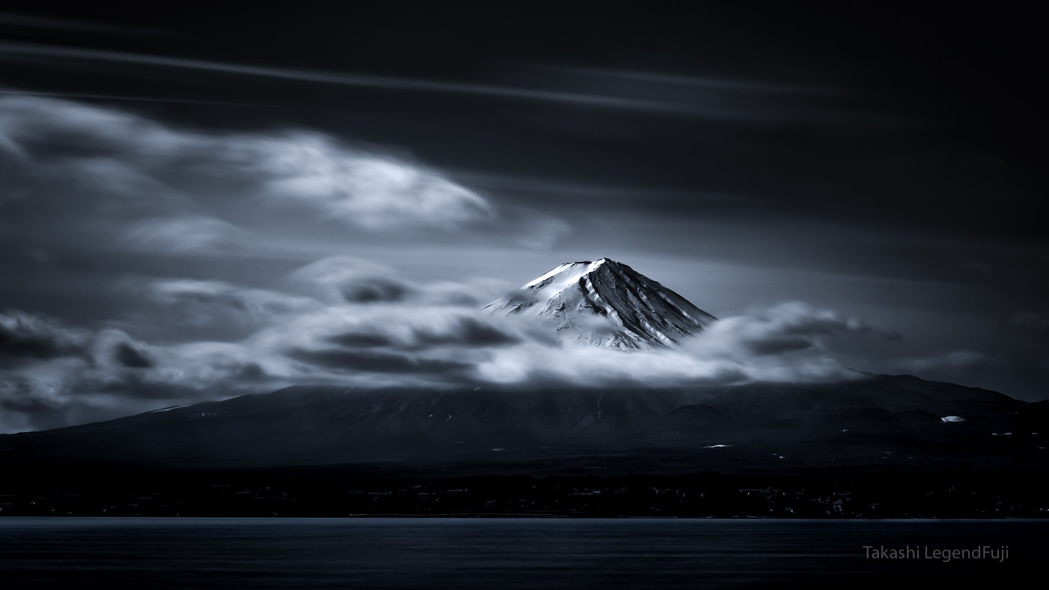 FUJI, MOUNTAIN, JAPAN, CLOUD, LAKE, WATER, SNOW, SUMMIT, SKY, BLUE, LANDSCAPE, AWESOME, WONDERFUL, BEAUTIFUL,, Takashi