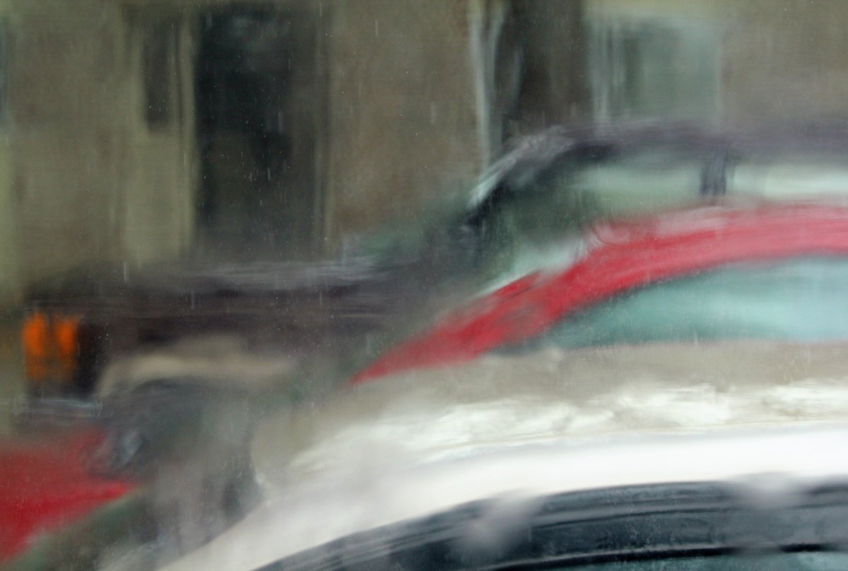 дождь, осень, автомобили, Pavel