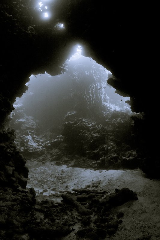 пещера, вода, свет, подводная съемка, Natalia Semko