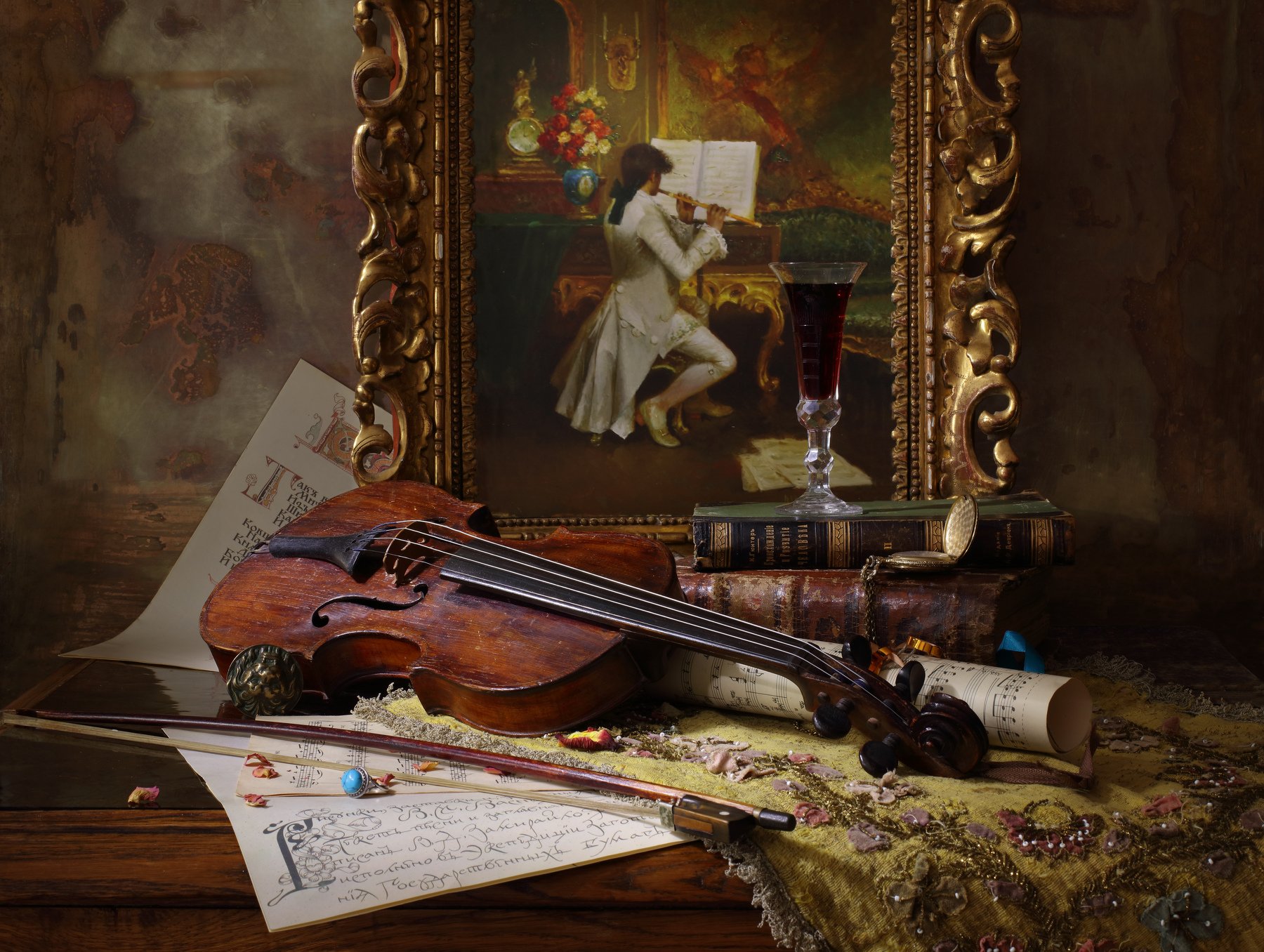 скрипка, музыка, картина, история, книги, Андрей Морозов