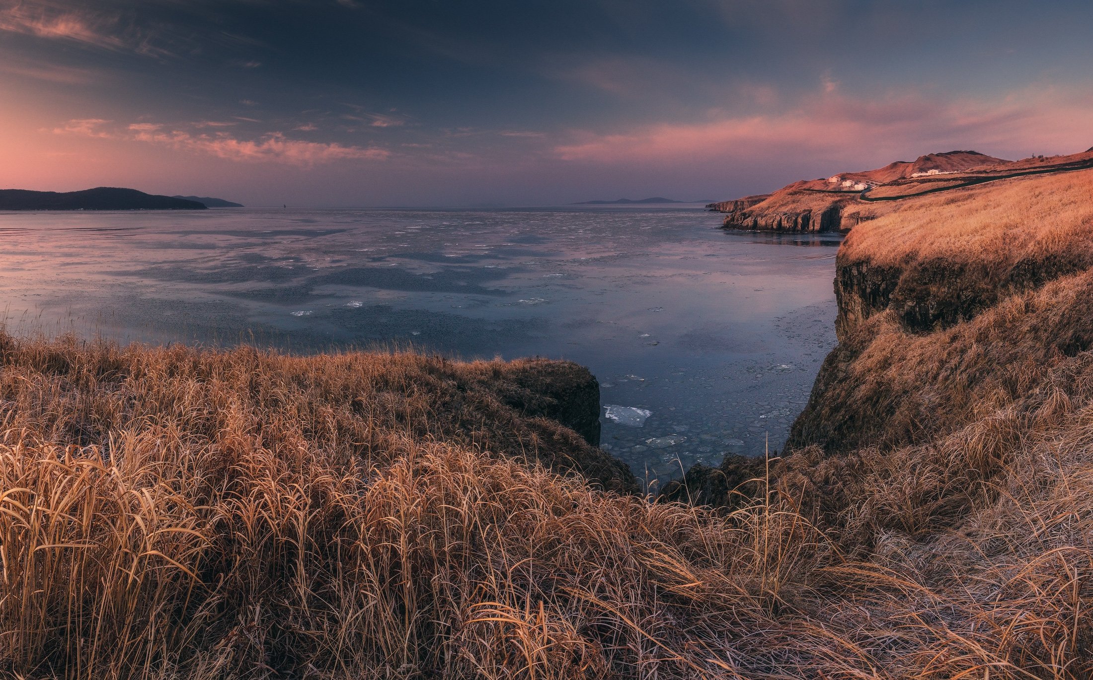 панорама, утро, скалы, весна, Андрей Кровлин