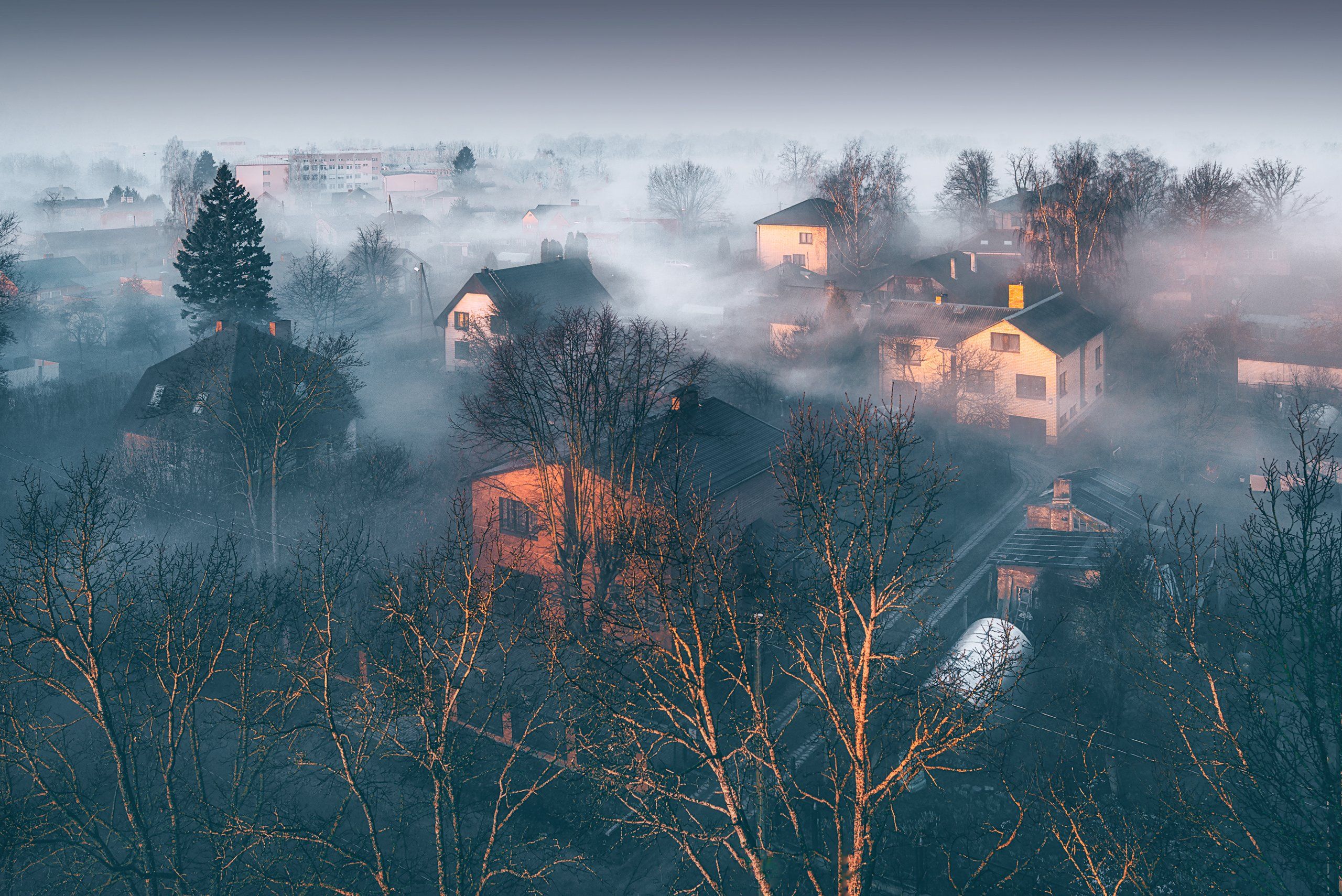 fog#landscape#туман#пейзаж#latvia#jelgava#утро, Olegs Bucis