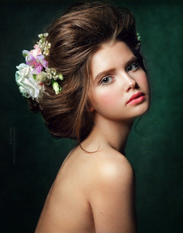 #girl, #flower, #floral, Наталья Меньтюгова