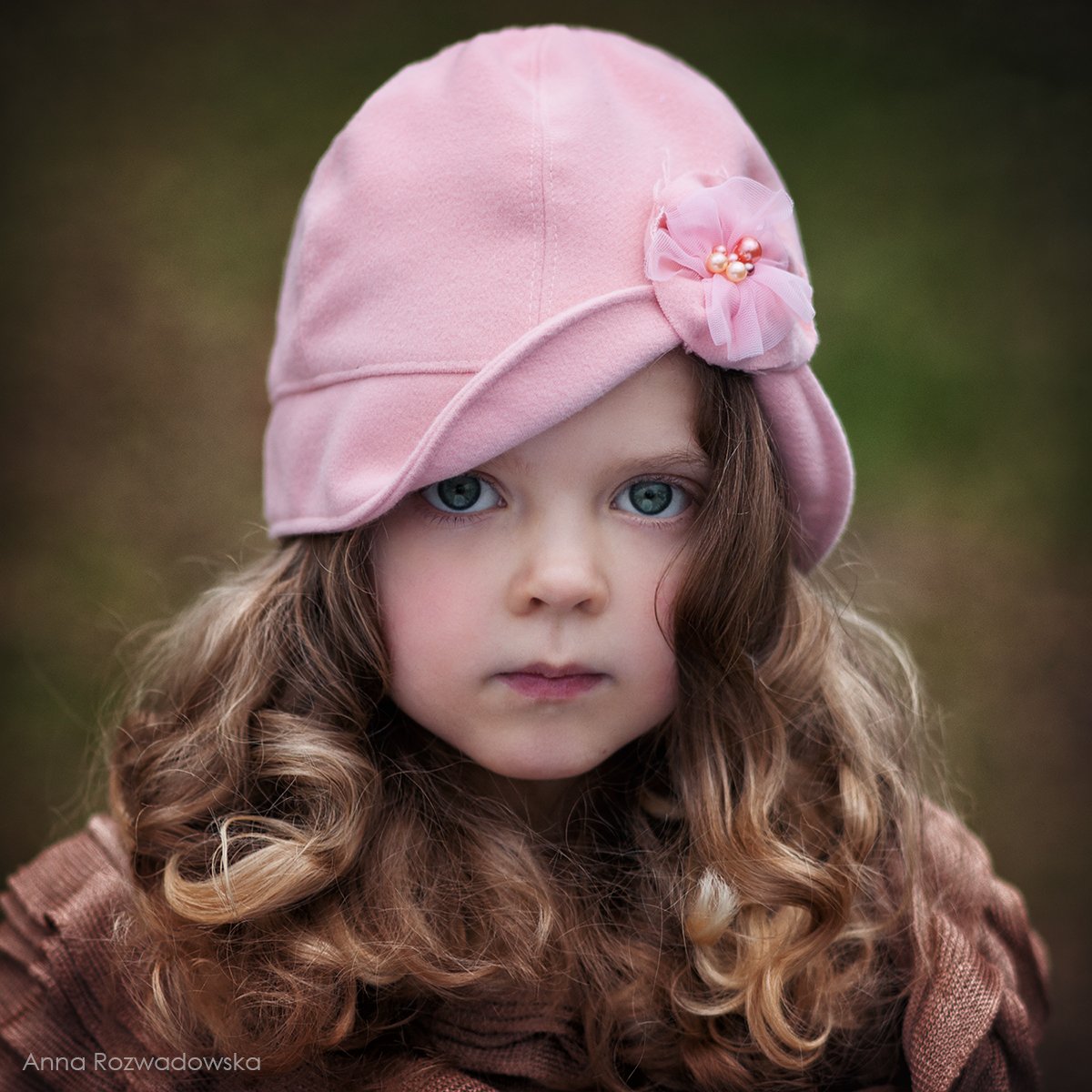 girl, child, portrait, vintage, hat, AnnaRozwadowska