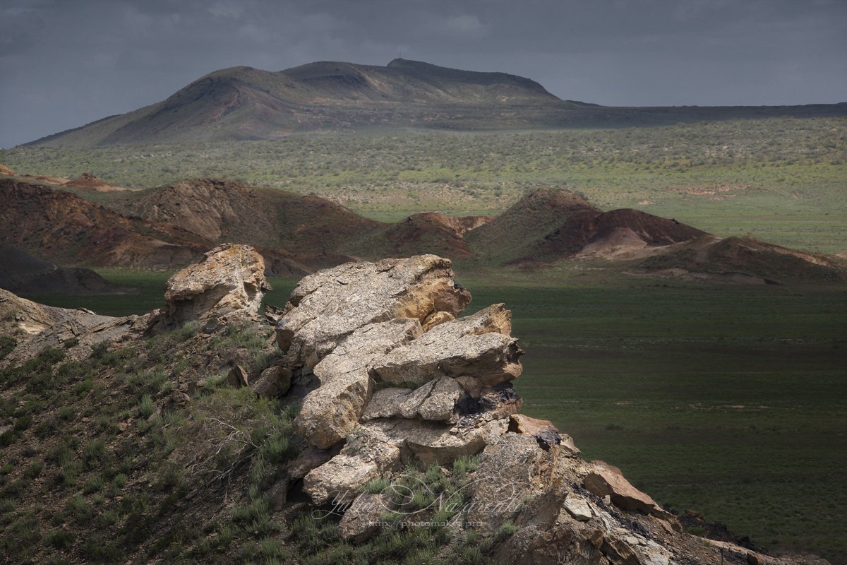 пейзаж, горы, Казахстан, степь, steppe, Мангистау, Мангышлак, landscape, mountains, Kazakhstan, Mangistau, Юлия Назаренко