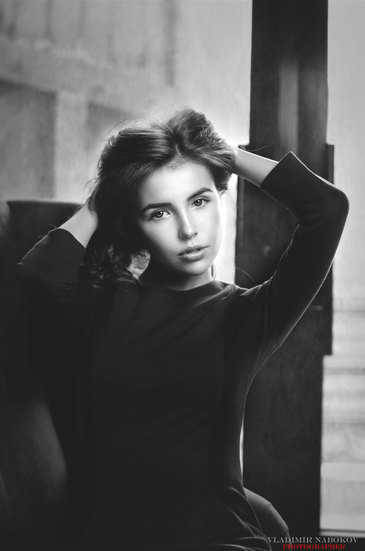 портрет девушка фотограф, Владимир Набоков