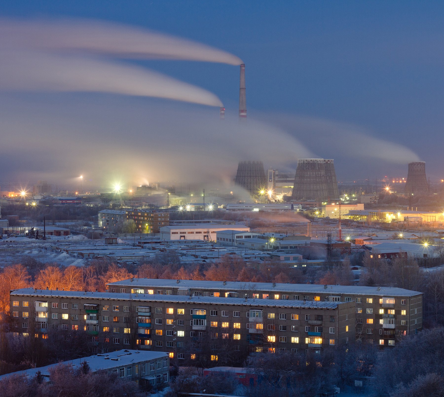 Омск, город, крыша, мороз, Urban Exploration, industrial, Голубев Алексей