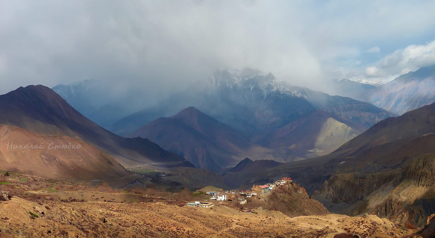 непал горы гималаи мустанг, Николай Стюбко
