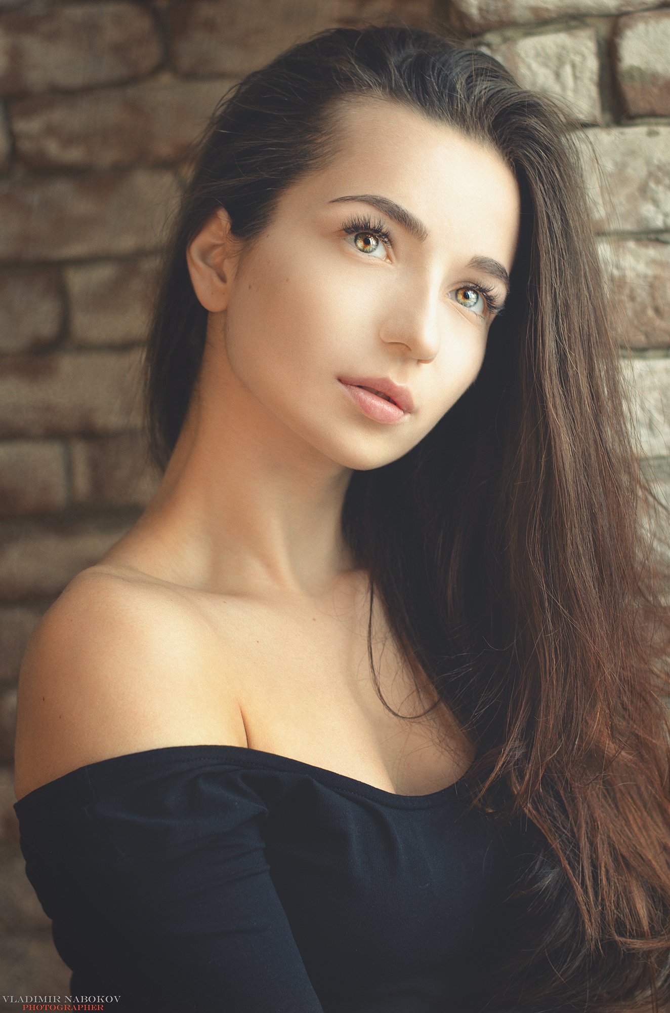 Портрет студия модель фотограф девушка первый раз , Владимир Набоков