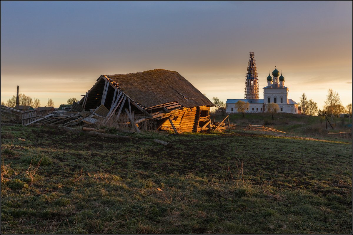 Селигерское захолустье. Осенево Ярославская область. Осенево Ярославская область Церковь.