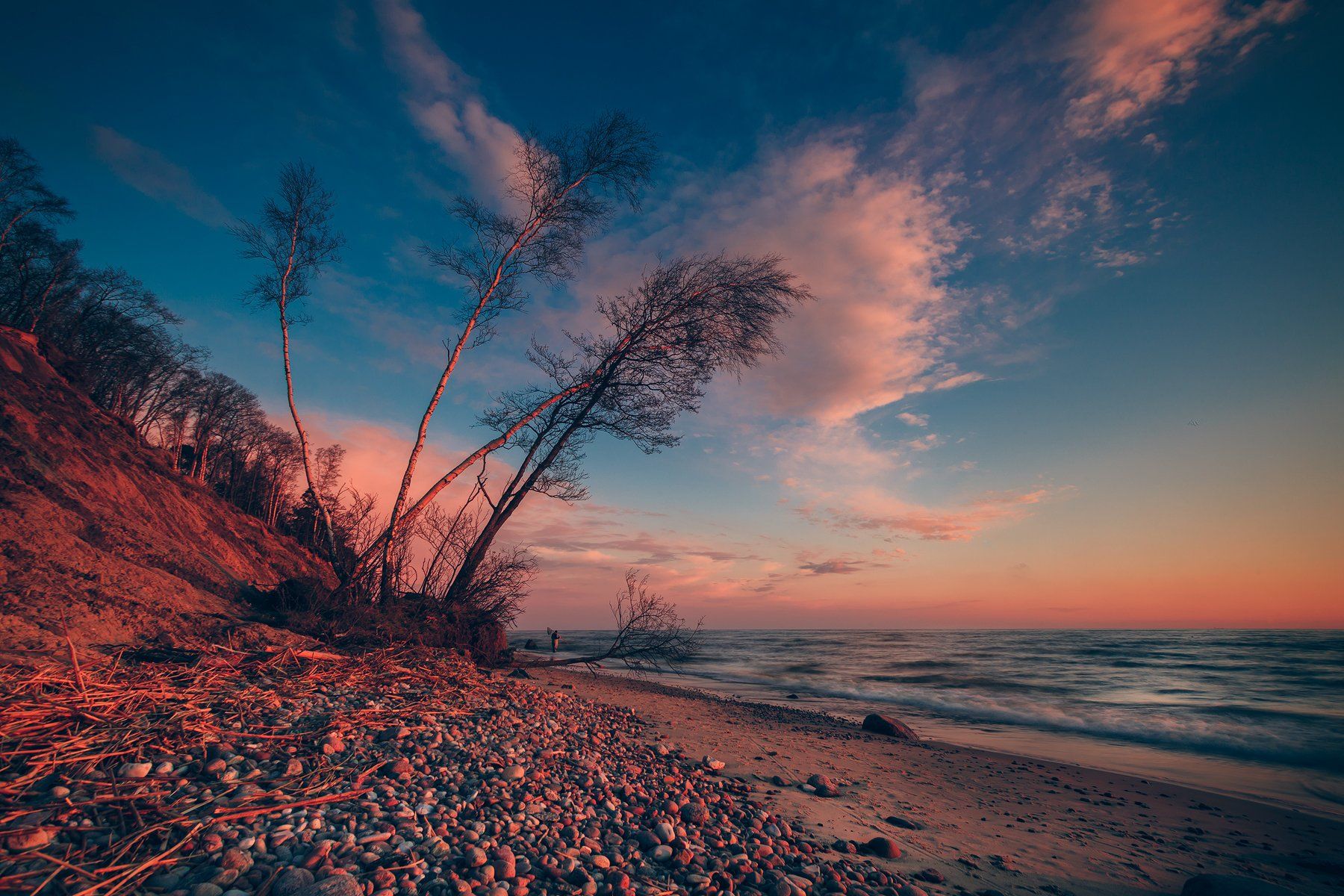 lithuania, baltic sea, sunset, colors, Руслан Болгов (Axe)
