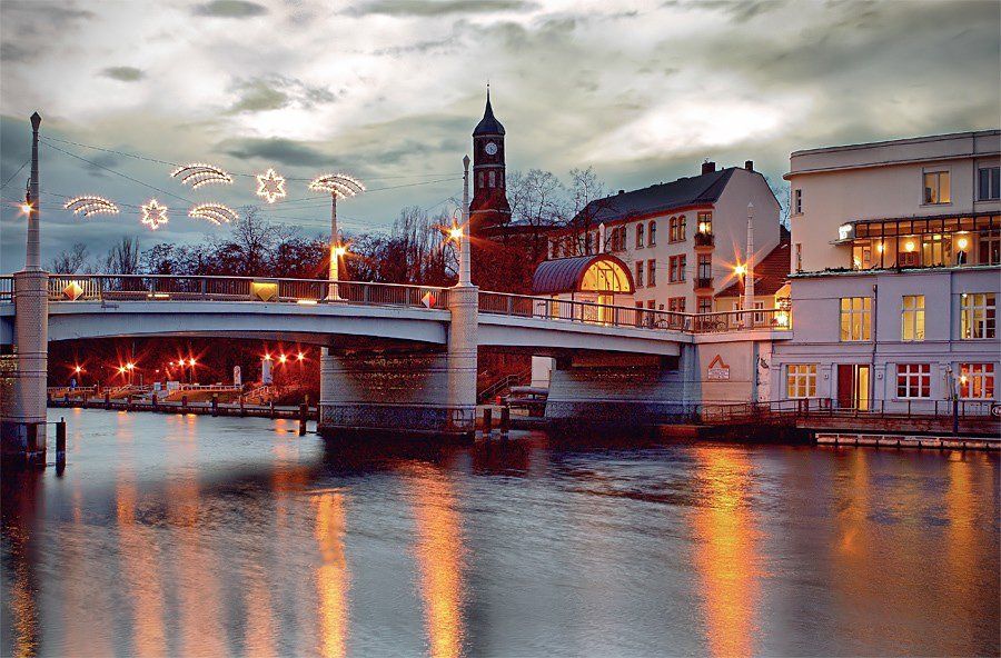 foto liubos,бранденбург на хафеле,,река,мост, Любовь Селиванова