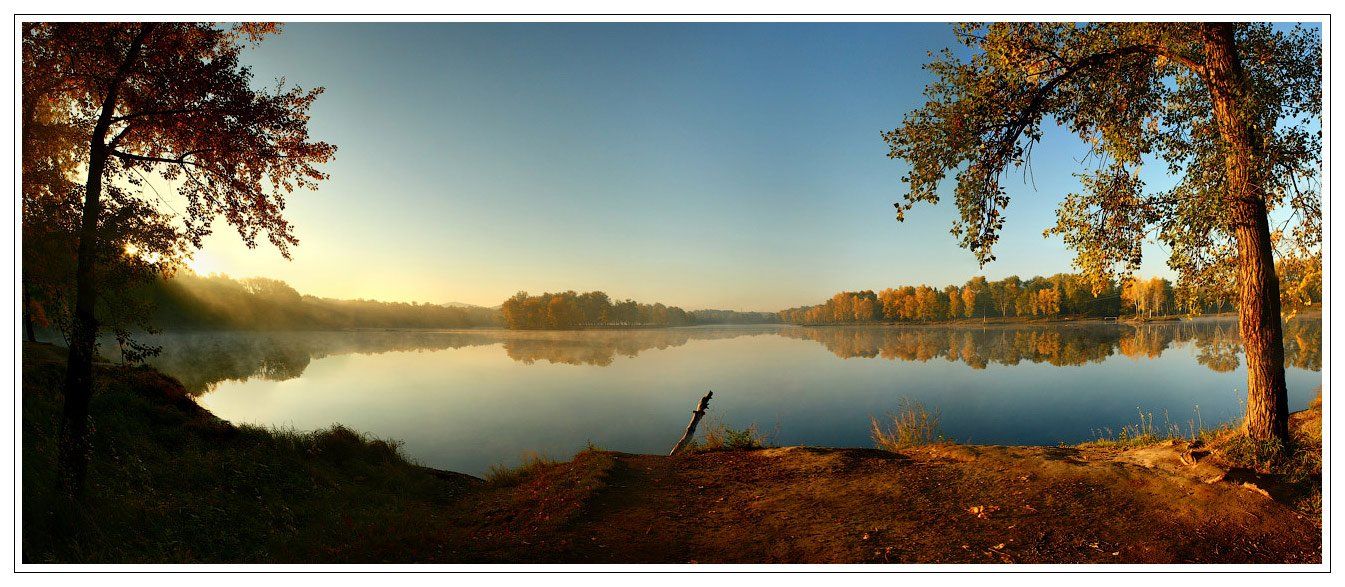 хакасия, осень,листва, озеро, Олег Клочков