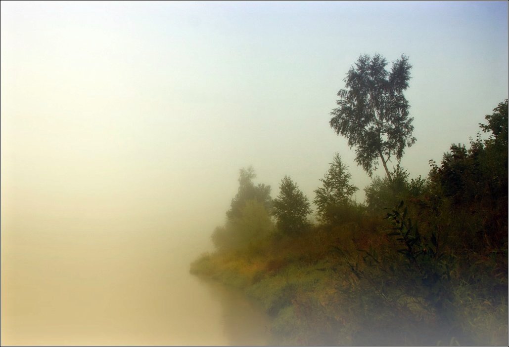 туман, mist, fog, lithuania, morning,, senato®