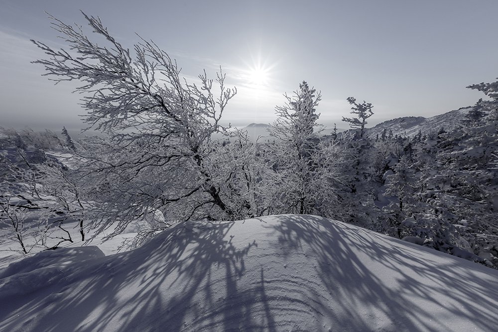 урал,зима,таганай,белый,горы,снег,солнце, Dmitry Bastet
