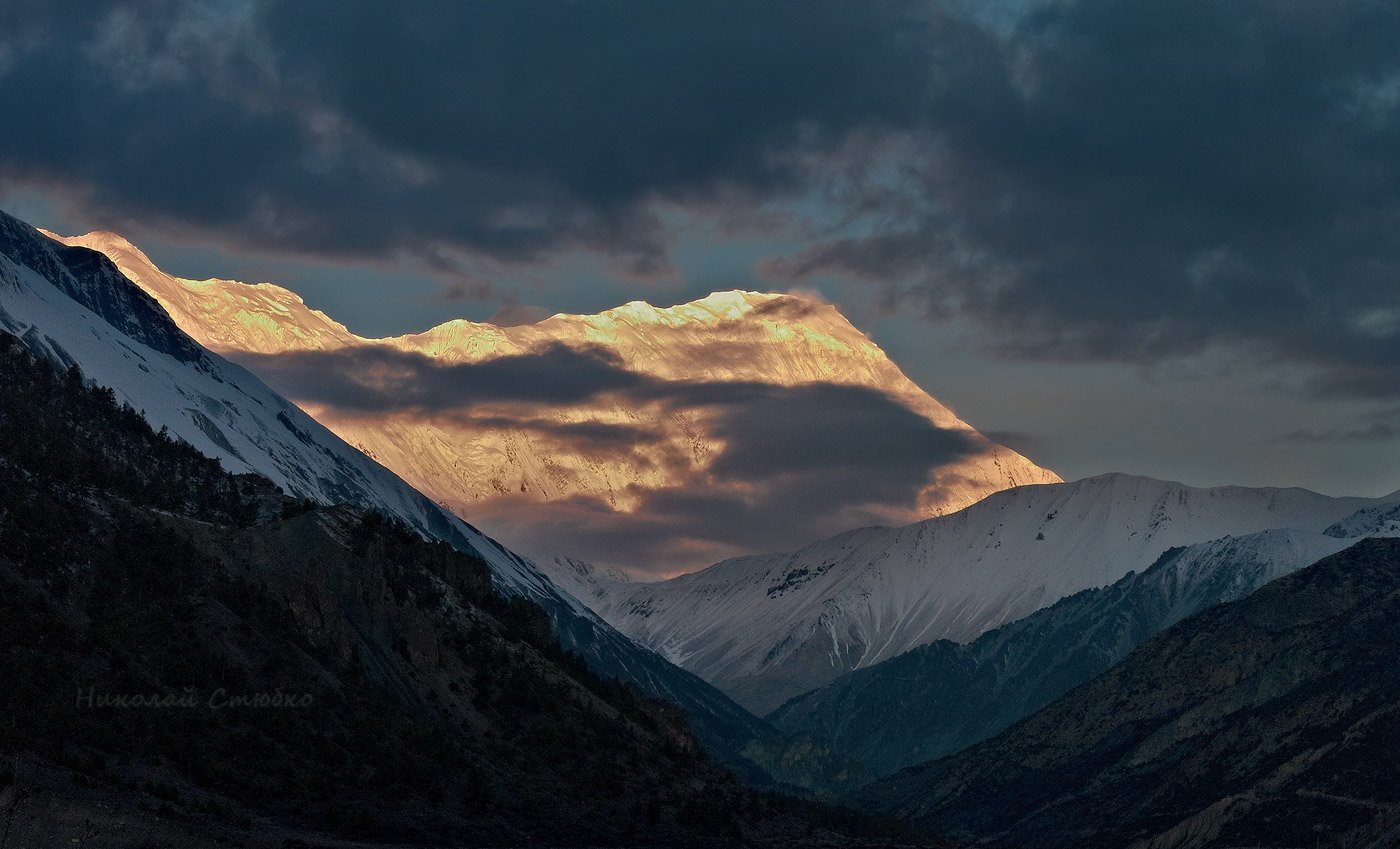 непал, горы, гималаи, тиличо, аннапурна, Николай Стюбко