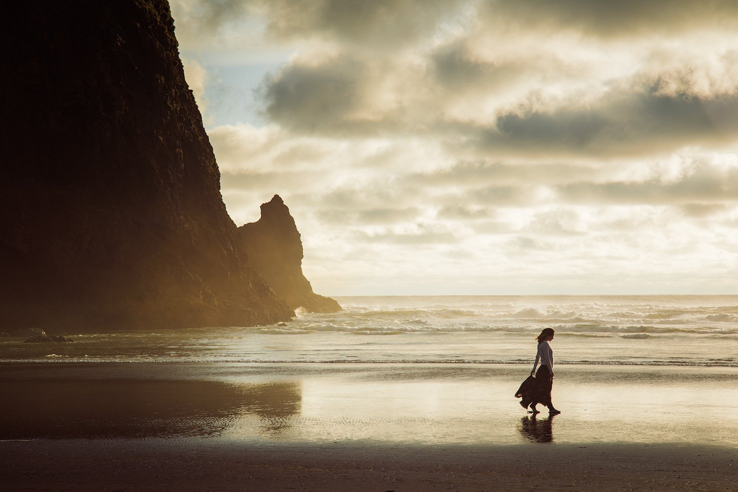 cannon beach, Nathaniel Merz