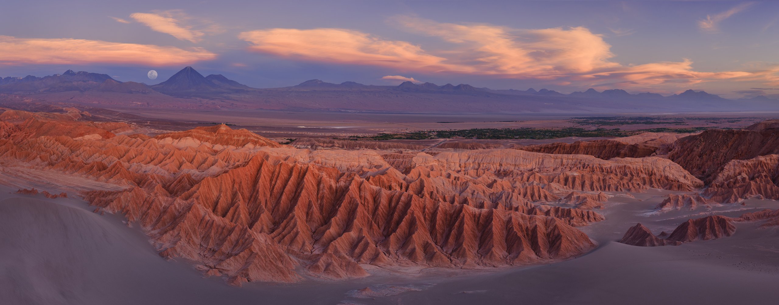 region de antofagasta, san pedro de atacama, scenery, valle de la muerte, valley of the death, view from above, volcano, worldпхотоtravels, arid, aridity, atacama,  badlands, barren, chain, chile, cordillera de la sal, country, death, death valley, desert, Майк Рейфман