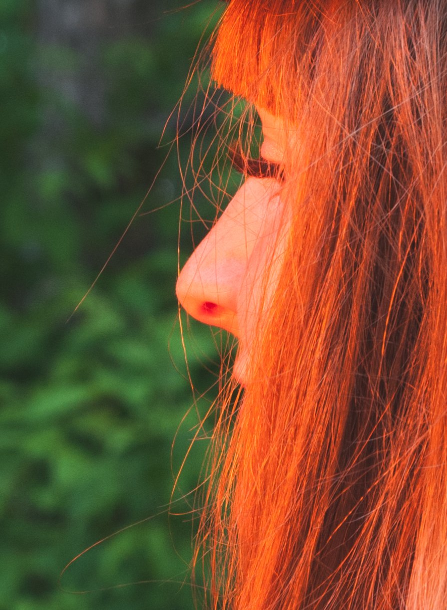 #red hair, #portrait, #girl, Олег Шкель