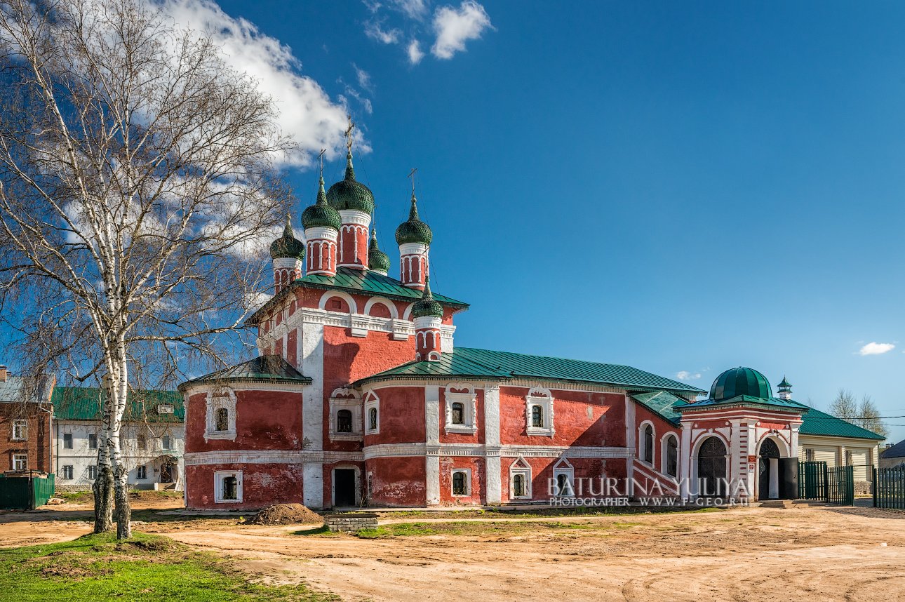 россия, углич, богоявленский монастырь, смоленская церковь, Юлия Батурина