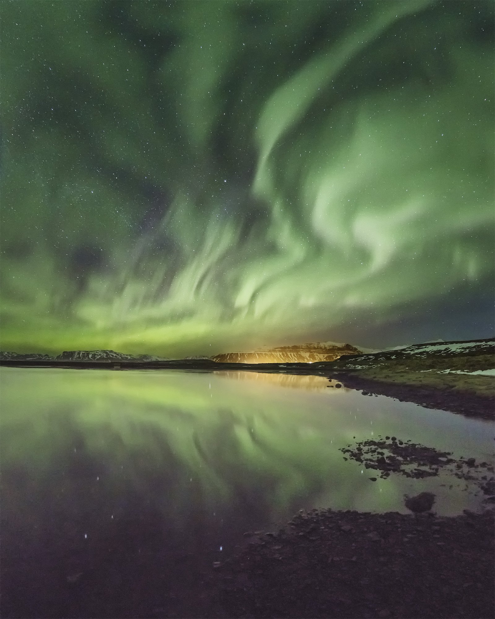 iceland lighthouse aurora northern lights, Sergey Merphy