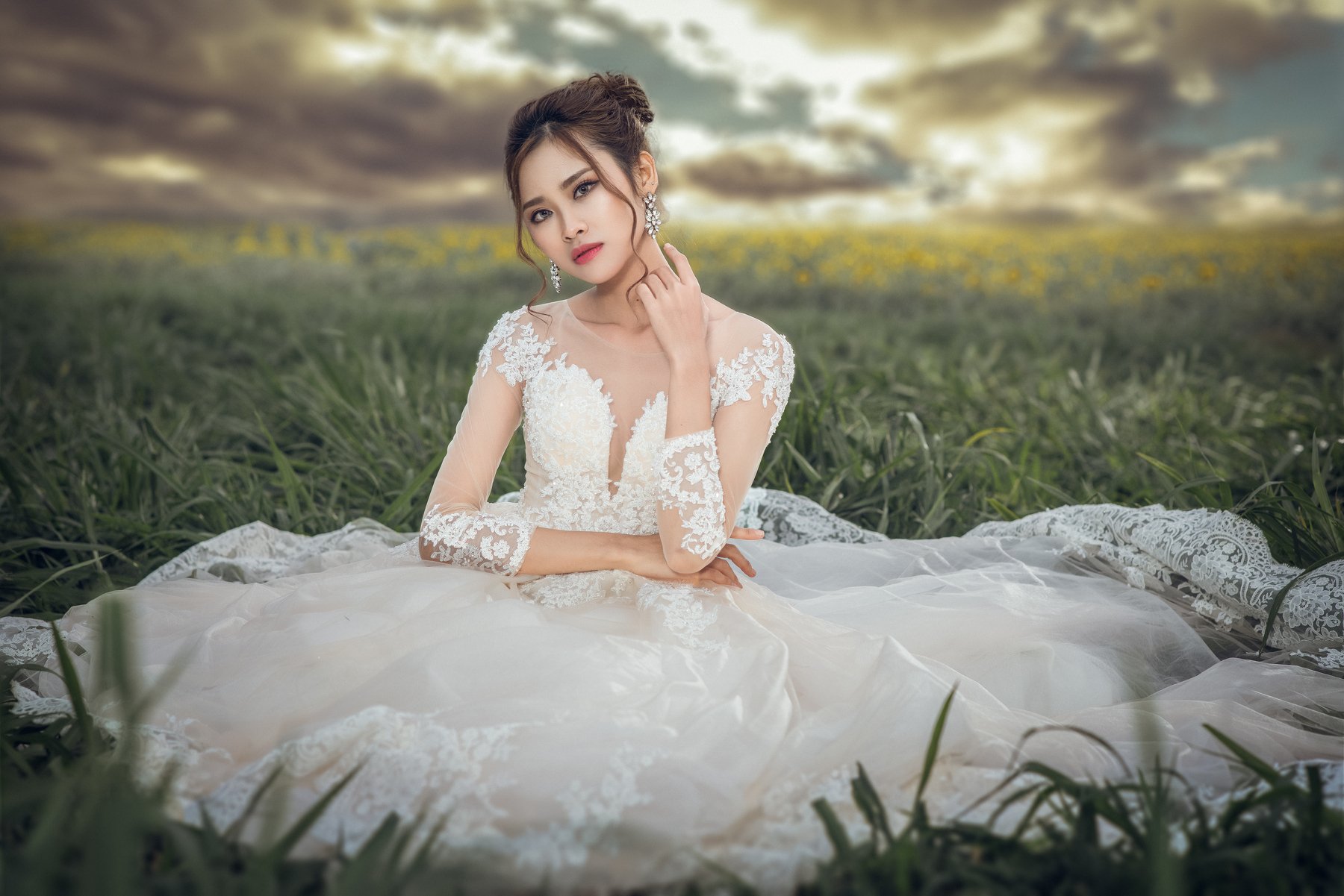 bridal, beautyful , girl ,nikon , lovely , light , eye , field , photoshop , vietnam, Nguyen Trung Duc