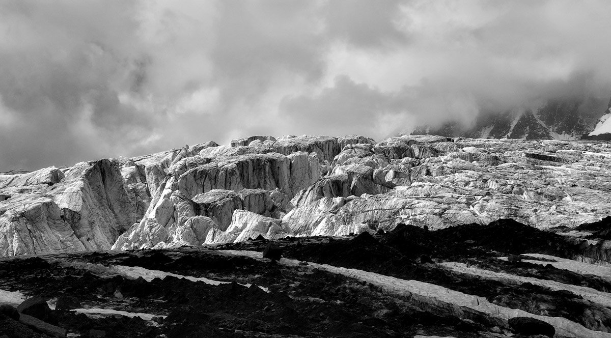 горы, ледник, Александр Фалин