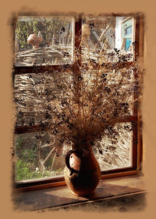 ваза, натюрморт, окно, Олег Скворцов