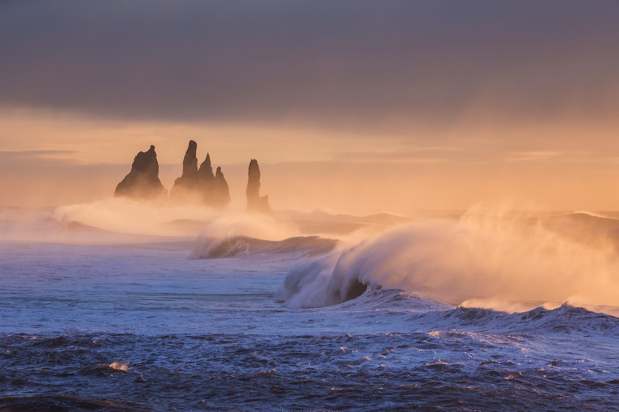 iceland reynisdrangar sunrise, Sergey Merphy