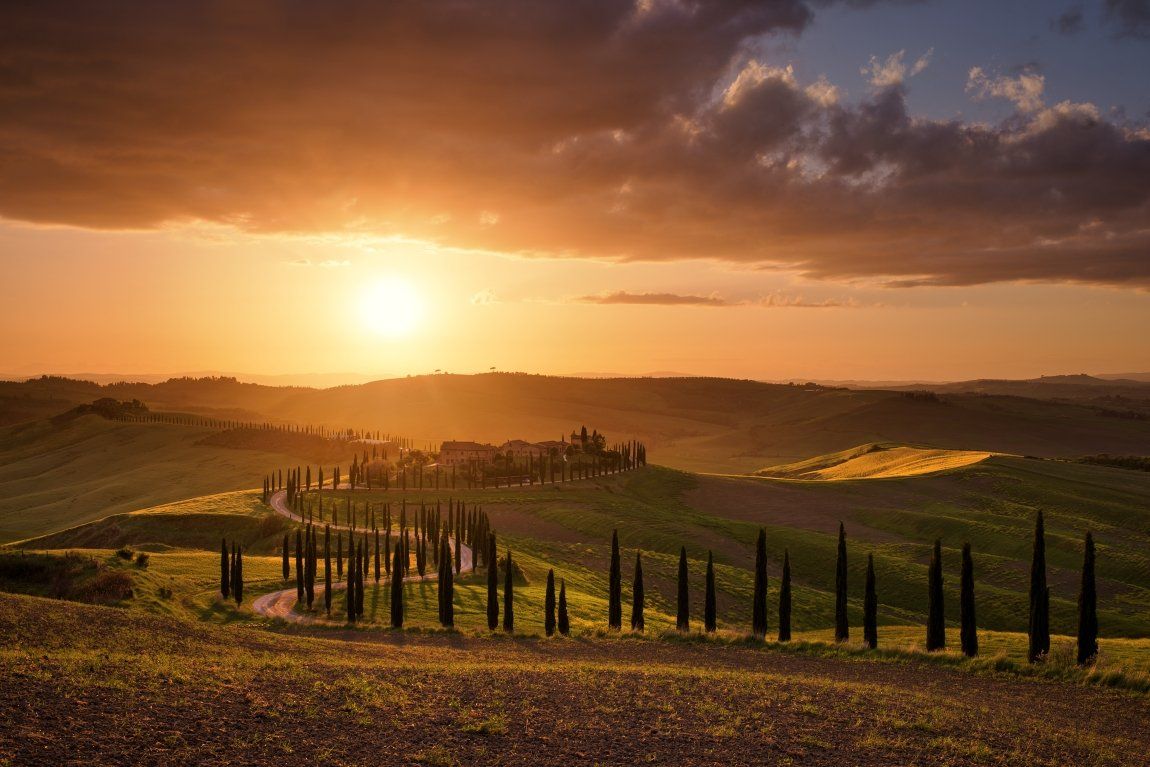 asciano, italy, tuscany,, Jakub Müller