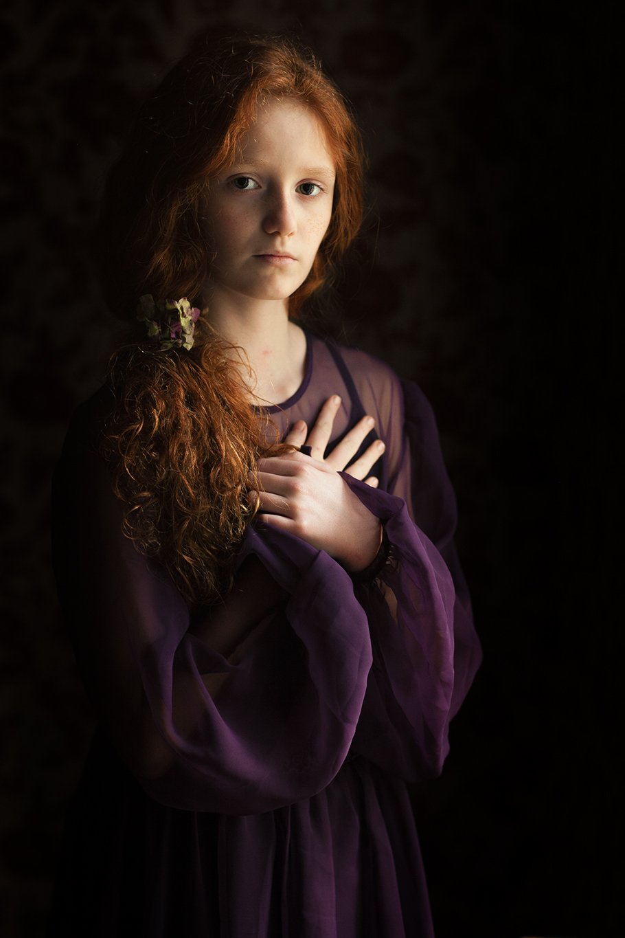 portrait girl child, Grzegorz Piotrowski