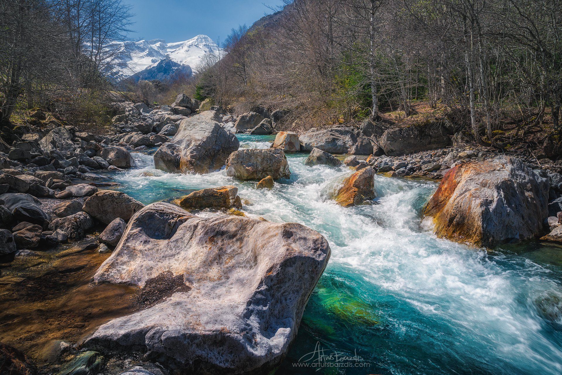 Река Гаварни Gavarnie, Arturs Barzdis